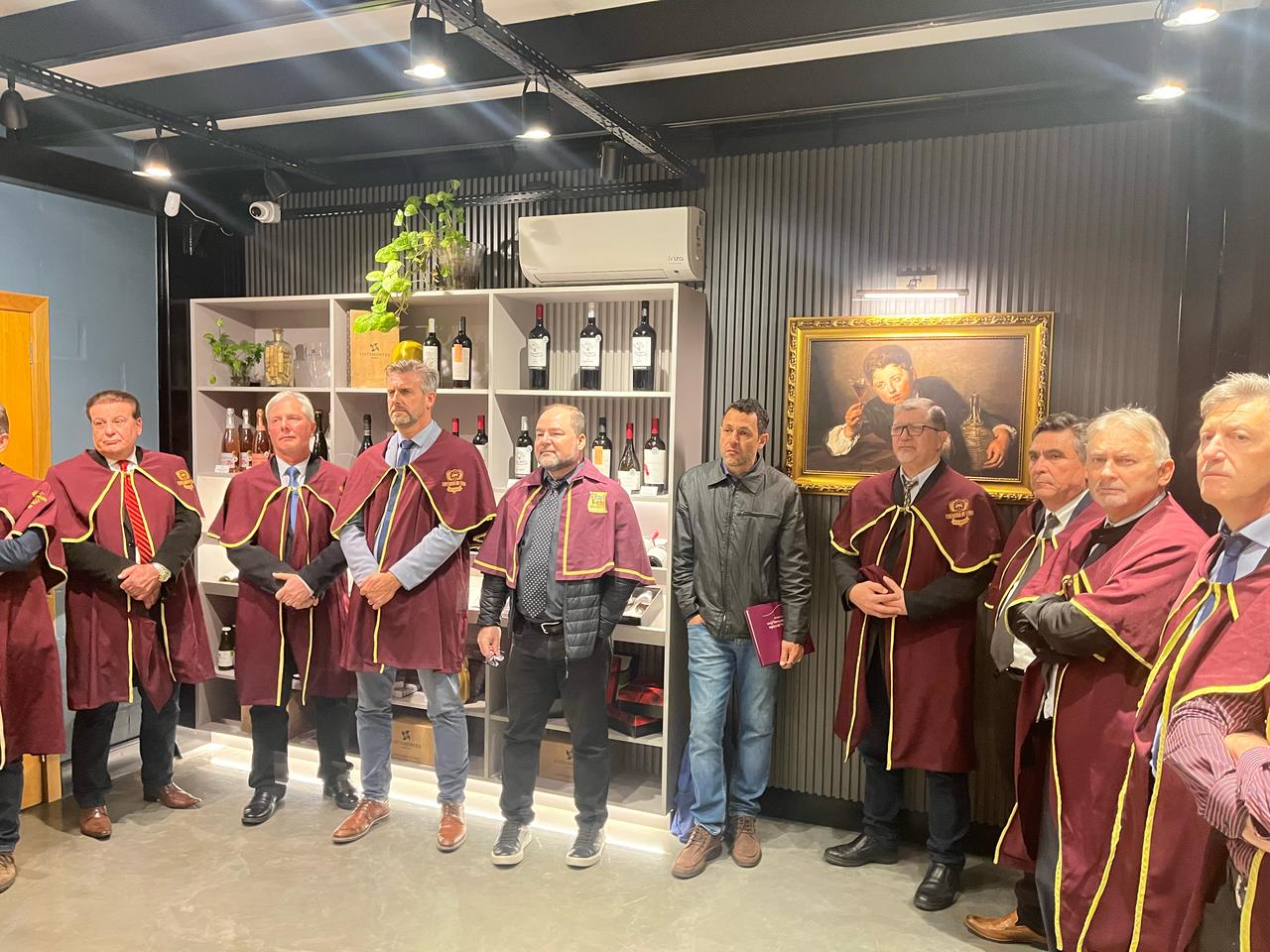 Encontro de Abril 2025 - Visita Técnica - Vinícola Vistamontes - Faria Lemos - Bento gonçalves - RS